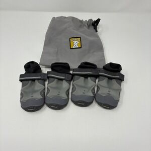 Ruffwear Grip Trex Dog Boots Set of 4 Obsidian Black Gray 2.0 in 51 mm P3440